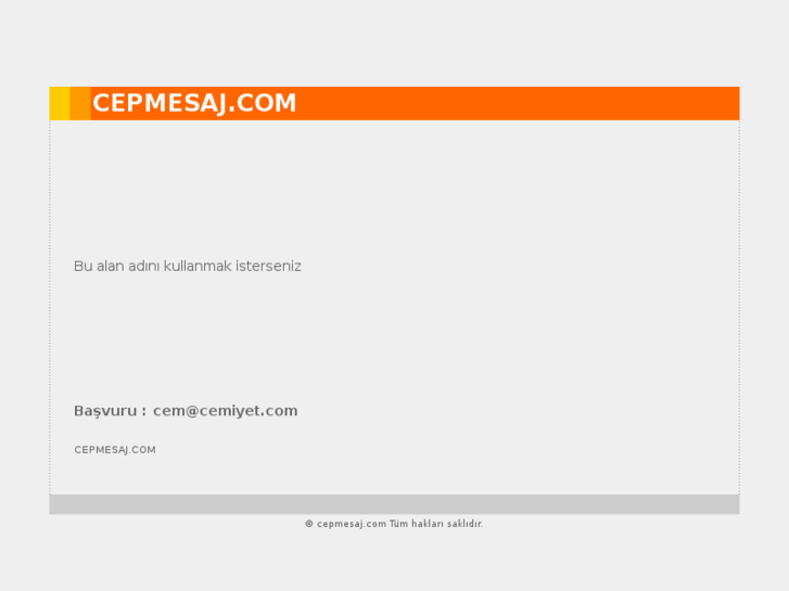 www.cepmesaj.com