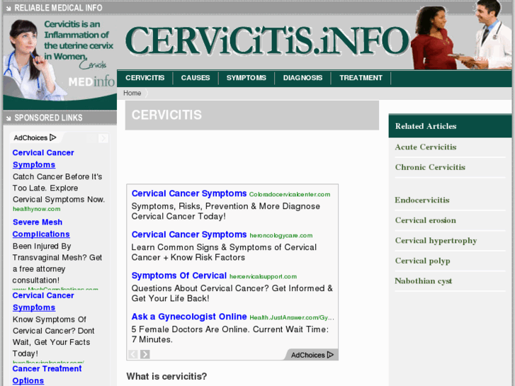 www.cervicitis.info