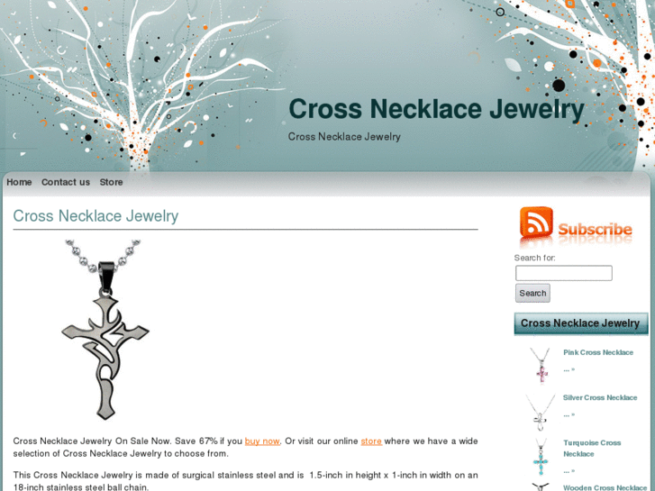 www.crossnecklacejewelry.com