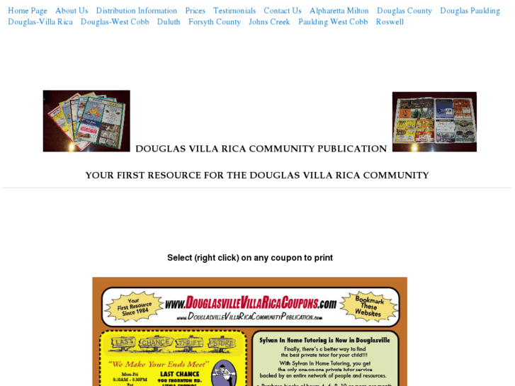 www.douglasvillaricacoupons.com