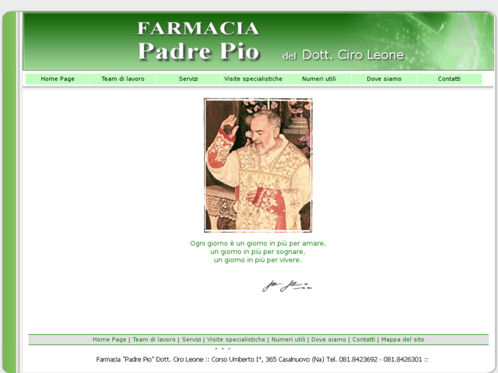 www.farmacialeoneciro.com