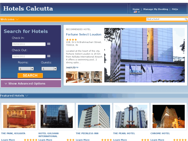 www.fourstarhotelscalcutta.com