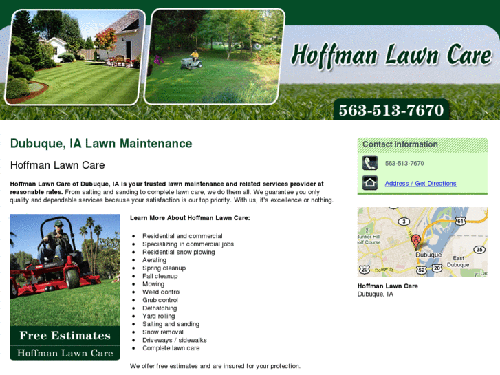 www.hoffmanlawncaredbq.com