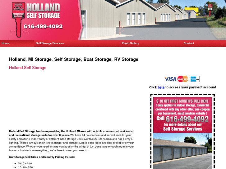 www.hollandselfstorage.net