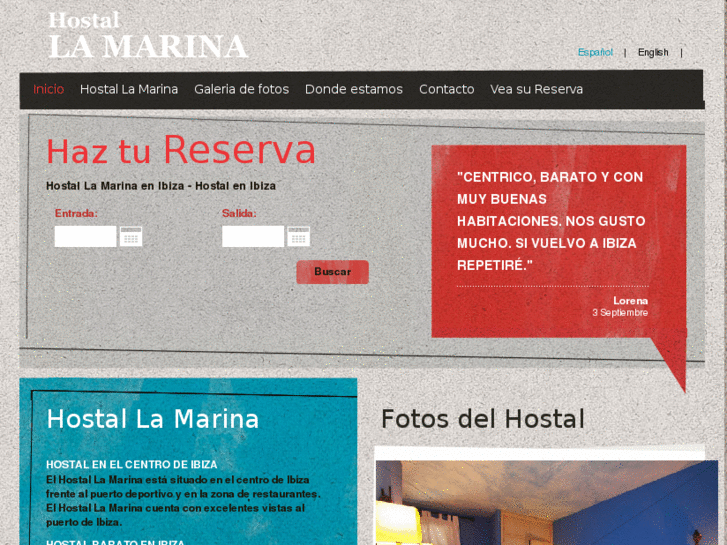 www.hostallamarina.com