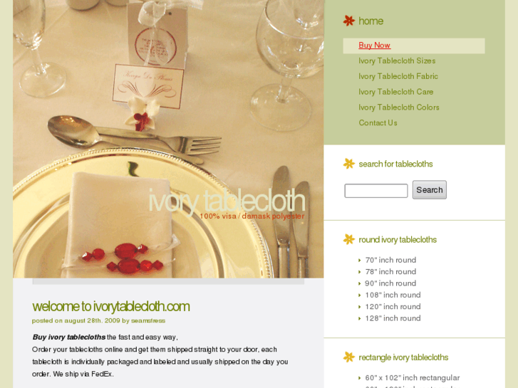 www.ivorytablecloth.com