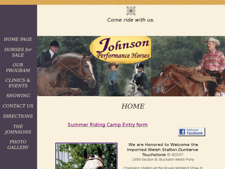 www.johnsonperformancehorses.com