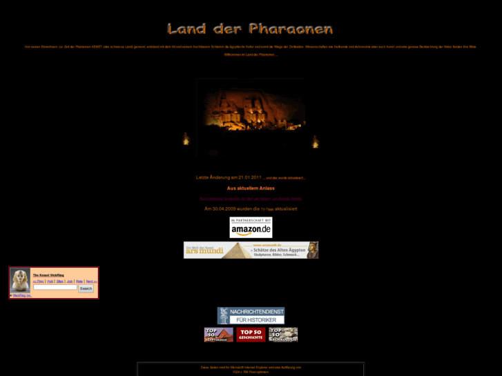 www.land-der-pharaonen.de