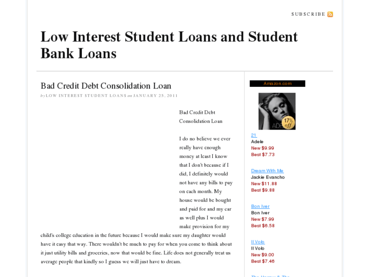 www.lowinterest-studentloans.org