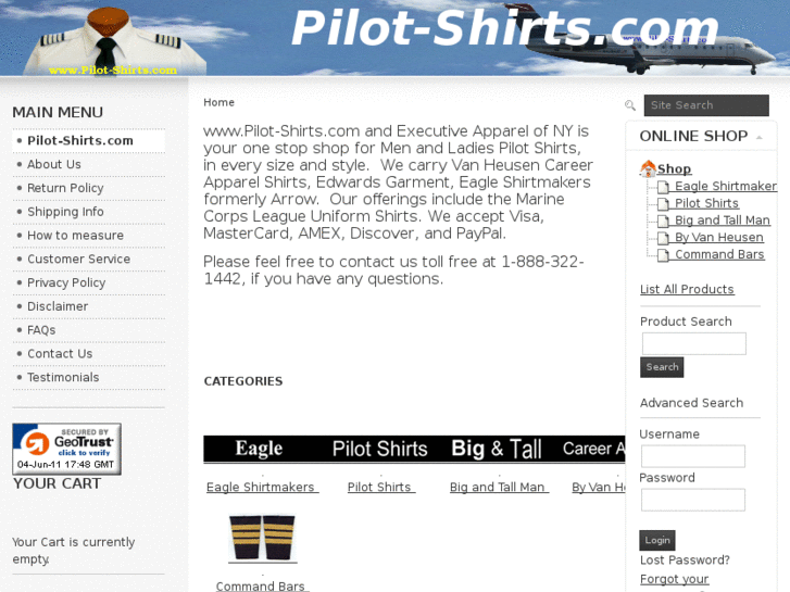 www.pilot-shirts.com