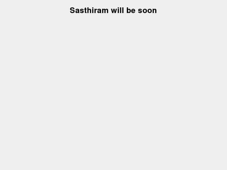 www.sasthiram.com