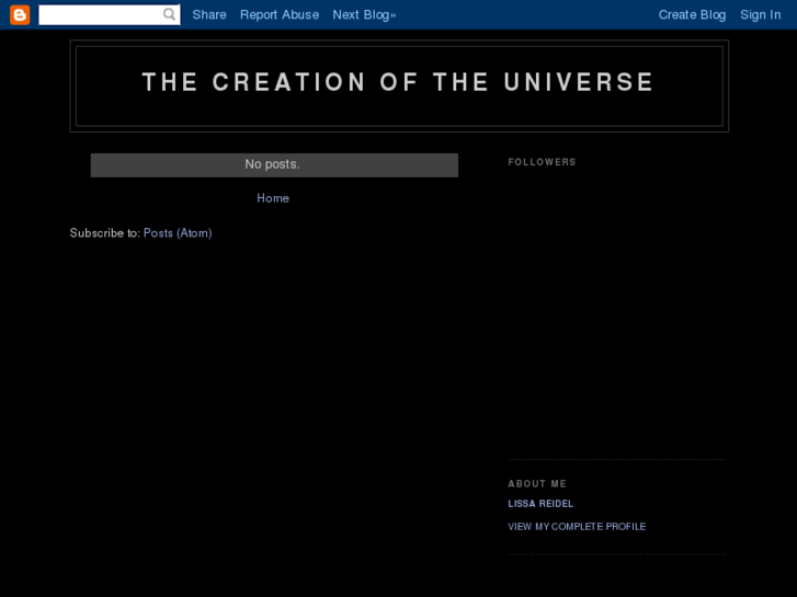 www.thecreationoftheuniverse.com