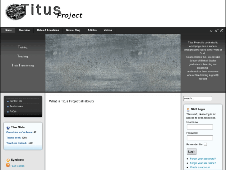 www.titusproject.com