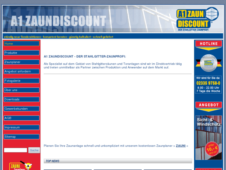 www.a1-zaundiscount.de