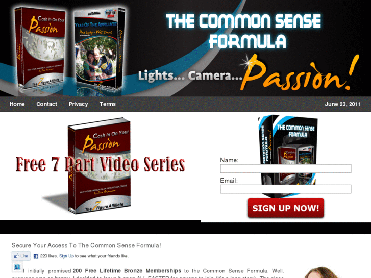 www.commonsenseformula.com