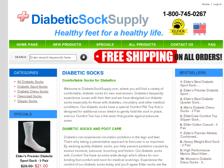 www.diabeticsocksupply.com