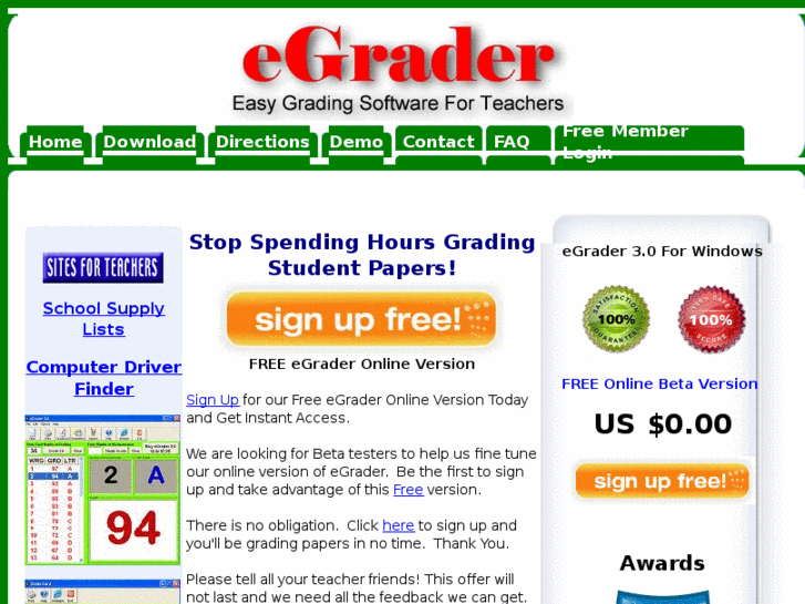 www.egrader.net