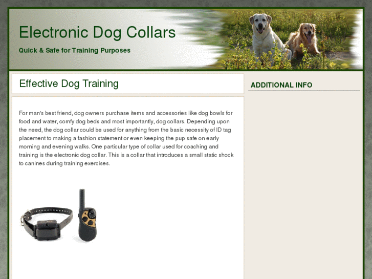 www.electronicdogcollars.org