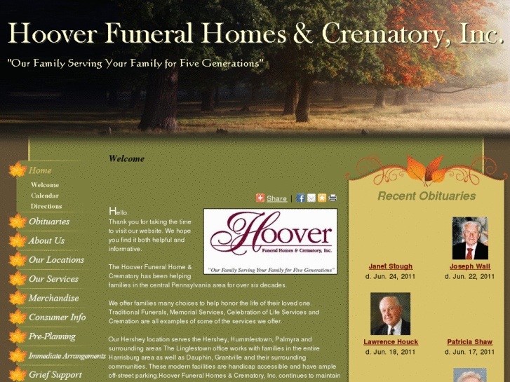 www.hooverfuneralhome.com