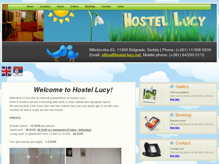 www.hostel-lucy.net