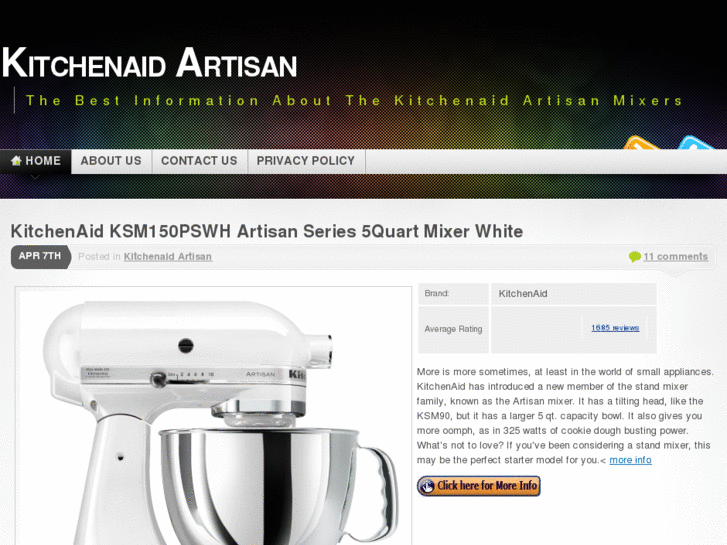 www.kitchenaidartisan.net