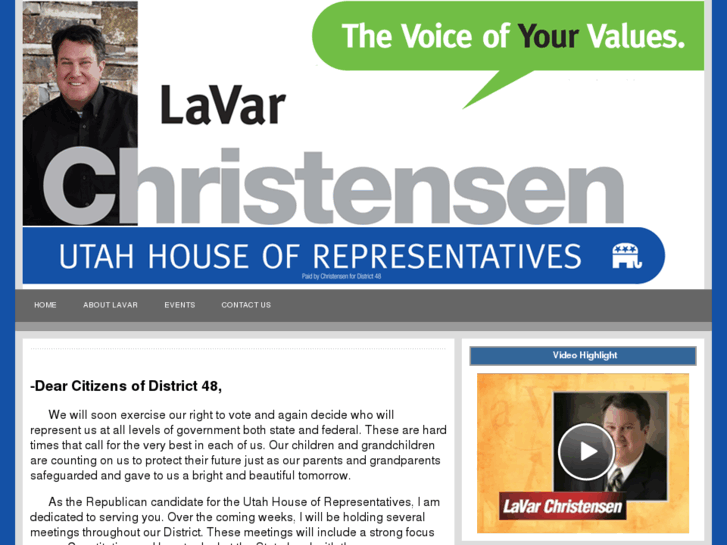 www.lavarforcongress.com