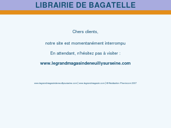 www.librairiedebagatelle.com