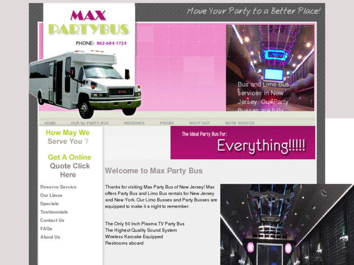 www.maxpartybus.com