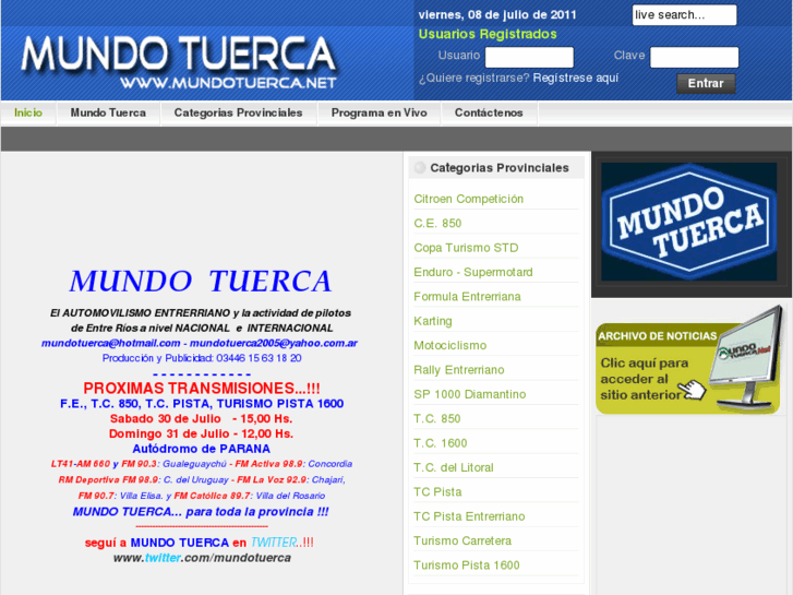 www.mundotuerca.net