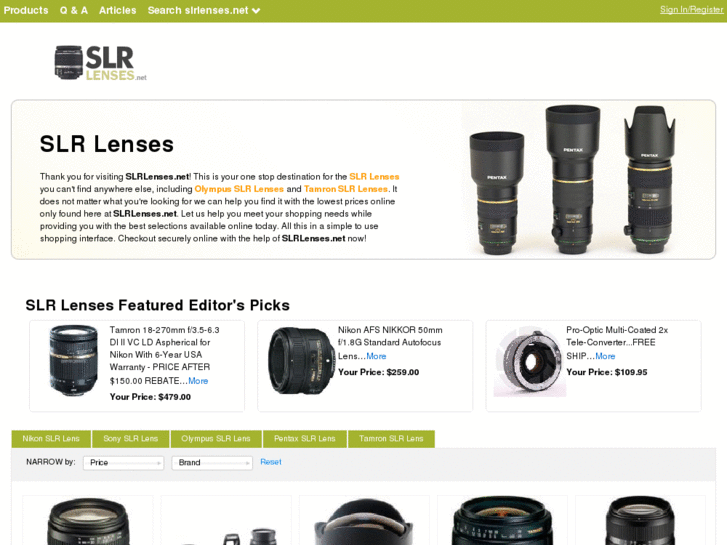 www.slrlenses.net