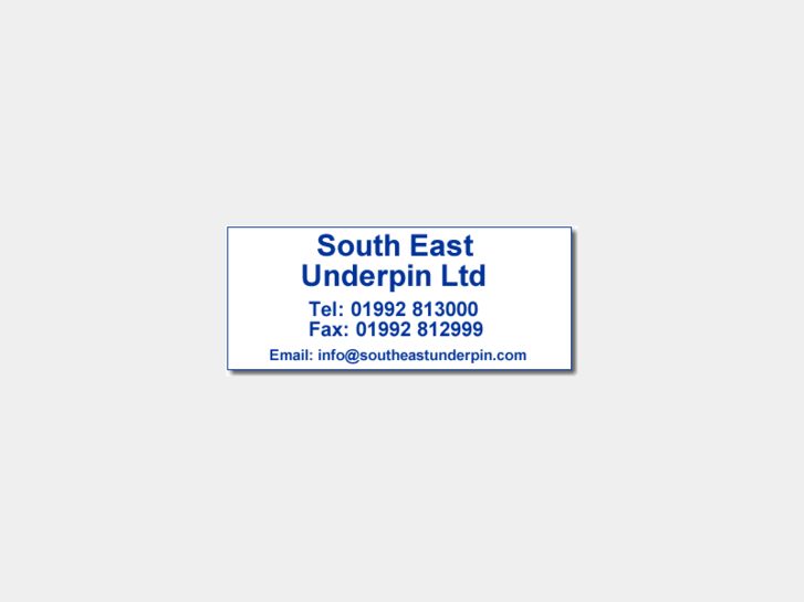 www.southeastunderpin.com