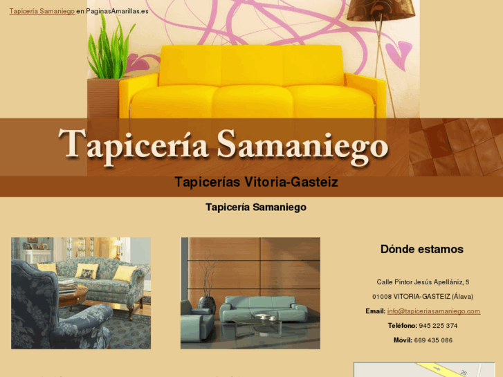 www.tapiceriasamaniego.com