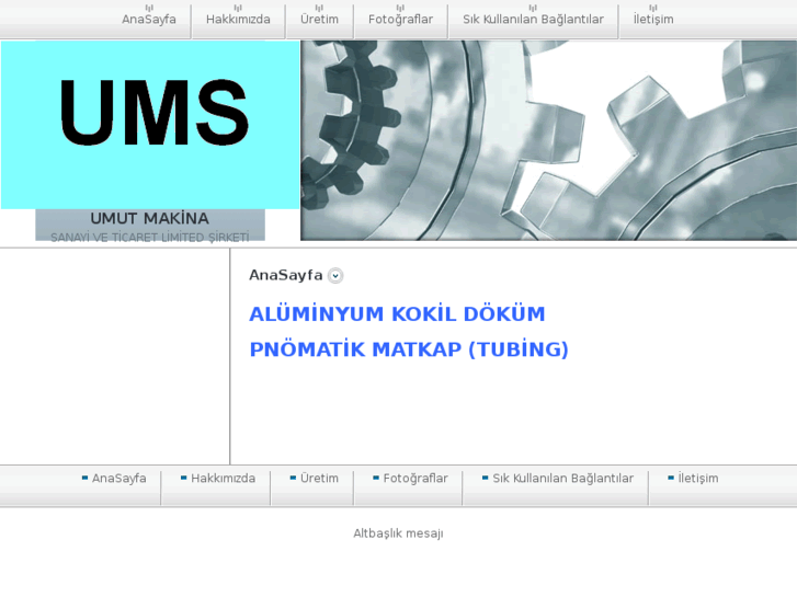 www.umutmakine.com