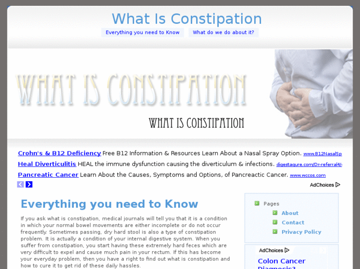 www.whatisconstipation.net