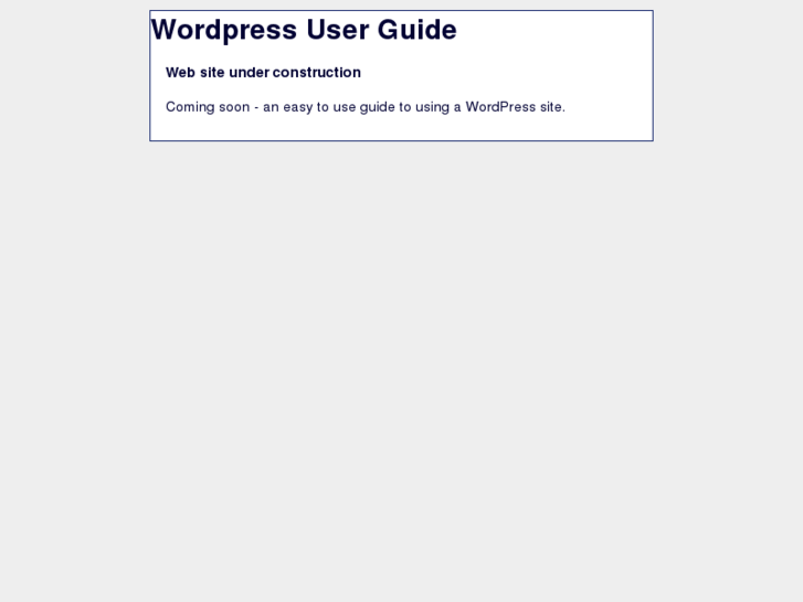www.wp-userguide.com