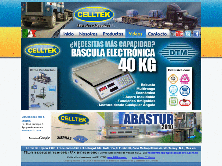 www.basculascelltek.com.mx