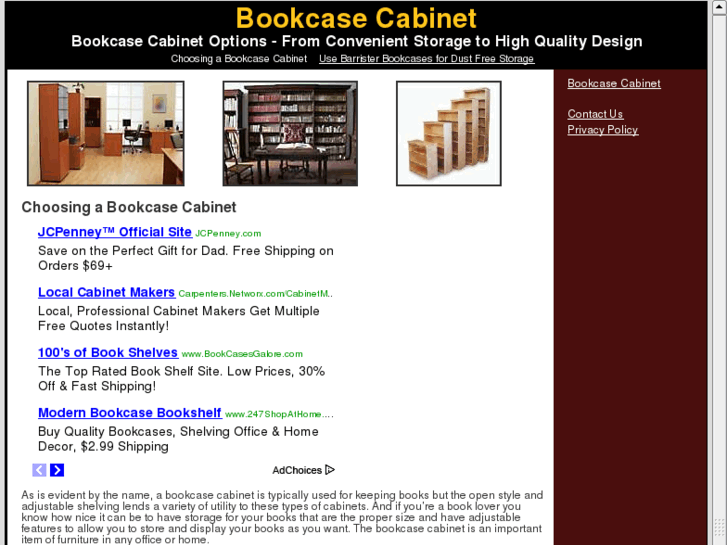 www.bookcasecabinet.org