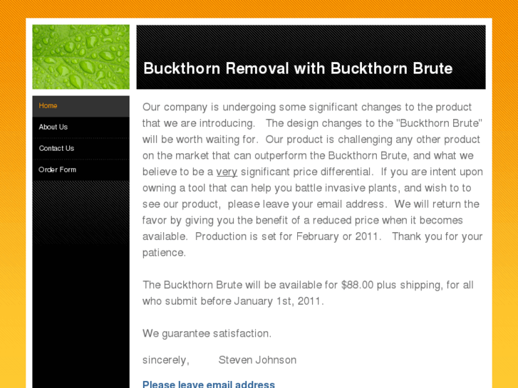 www.buckthornbrute.com