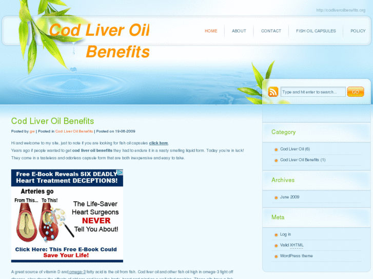 www.codliveroilbenefits.org