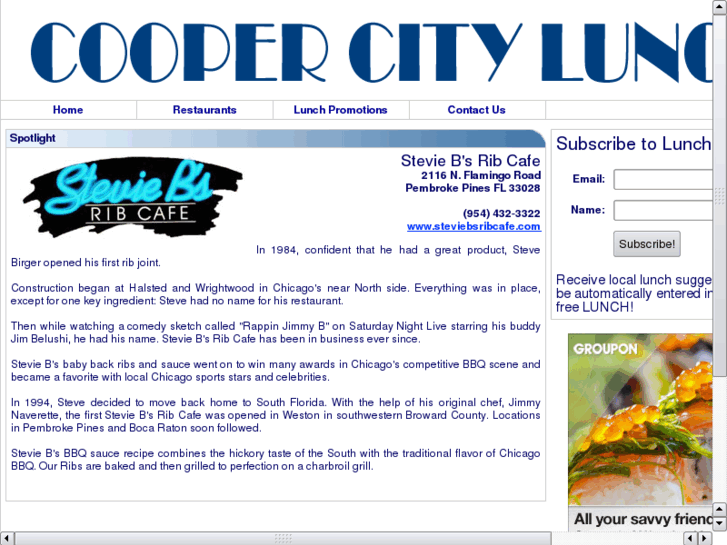 www.coopercitylunch.com