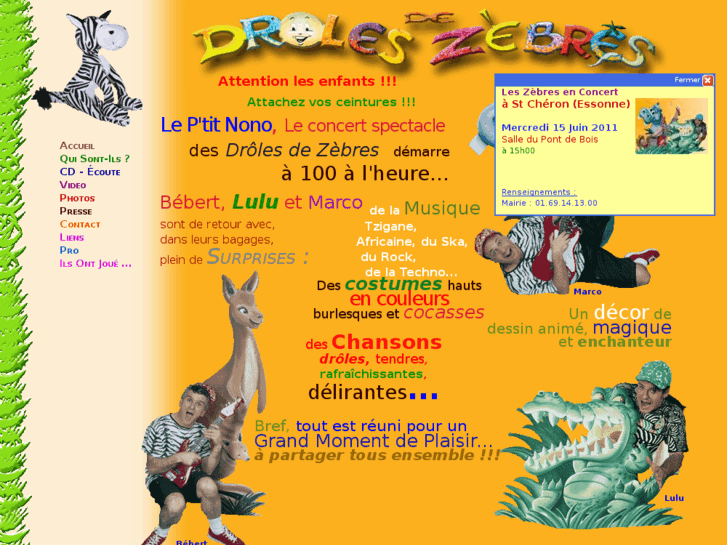 www.drolesdezebres.com