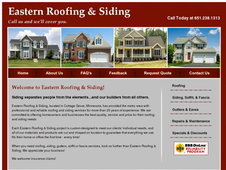 www.easternroofingandsiding.com