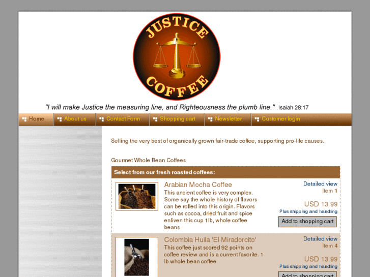 www.justicecoffee.com