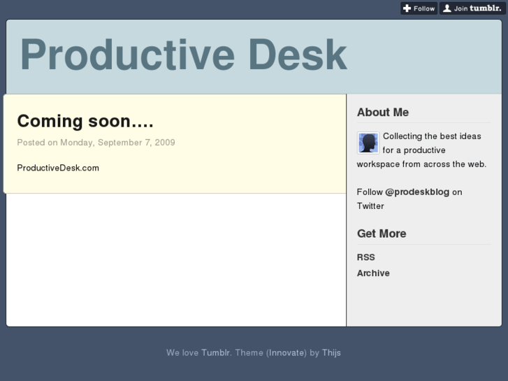 www.productivedesk.com