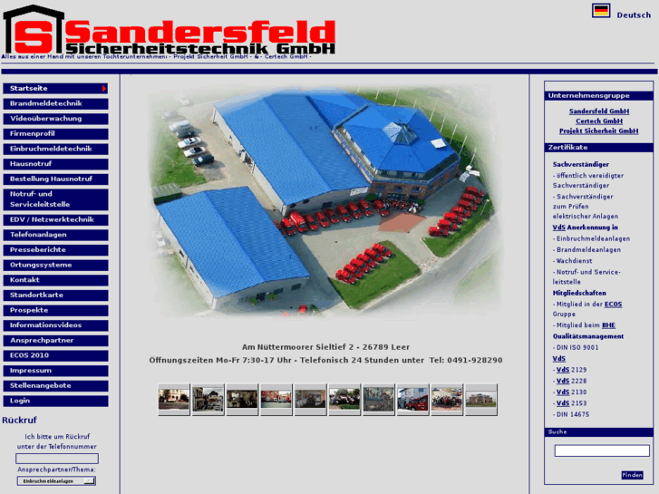 www.sandersfeld.de