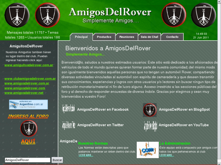 www.amigosdelrover.com