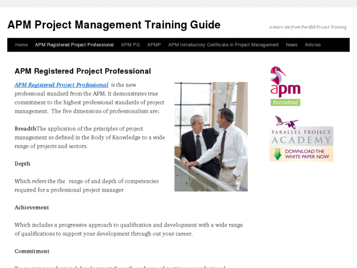 www.apmprojectmanagementtraining.com