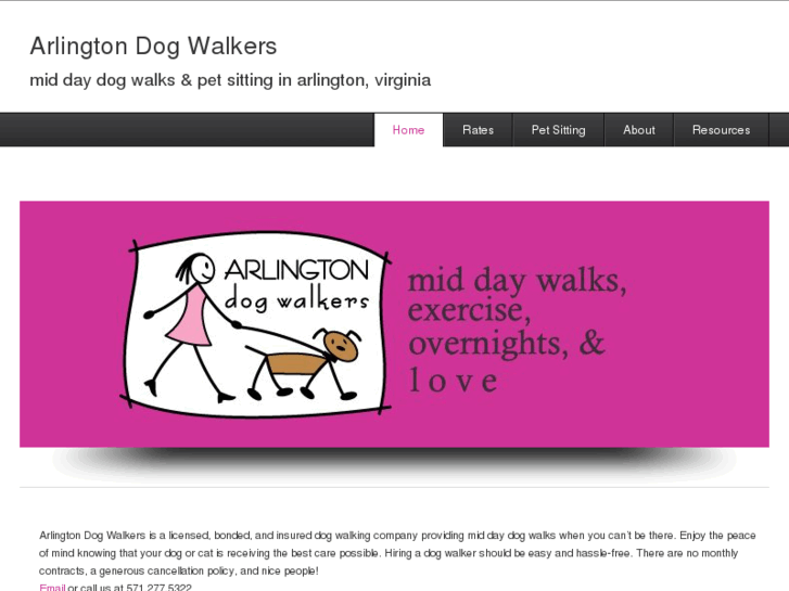 www.arlington-dogwalkers.com