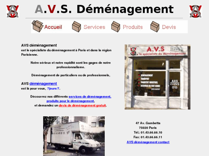 www.avsdemenagement.com