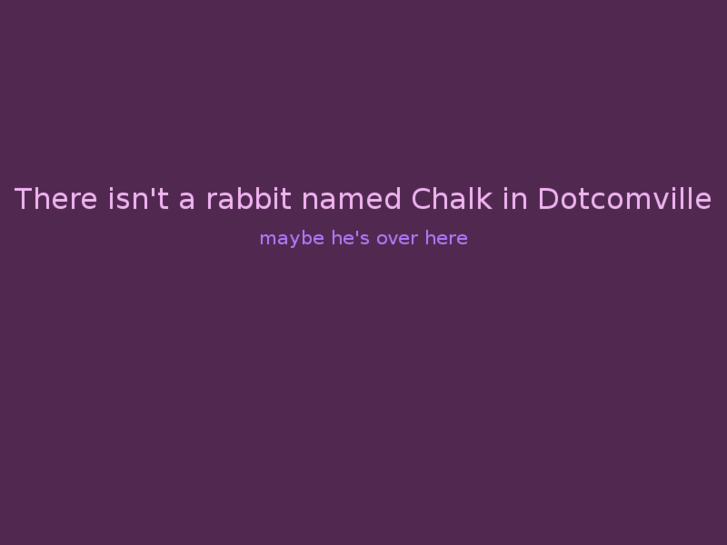 www.chalktherabbit.com